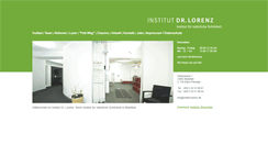 Desktop Screenshot of institut-lorenz.de